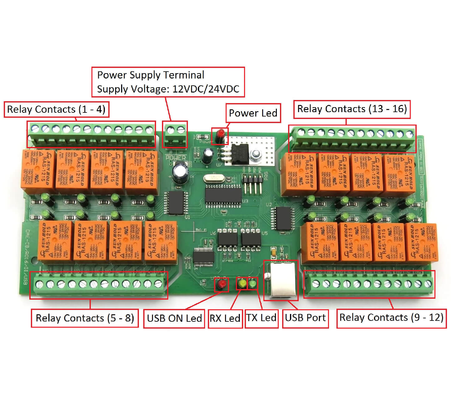 WiFi Relay Switch 4-Channel 10-Amp SPDT ProXR