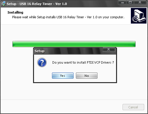 USB 16 Relay Timer