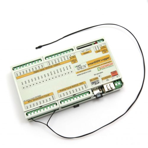 Ethernet Temperature Logger / Tracker with SD Card and 32 Inputs - smartDEN