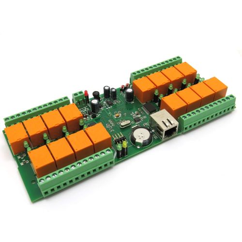 smartDEN LAN Ethernet 16 Relay Board