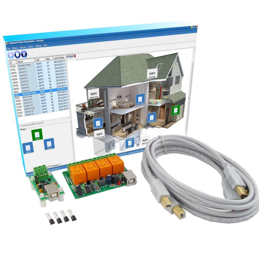 DIY Home Automation & Security, Ultimate Control Kit