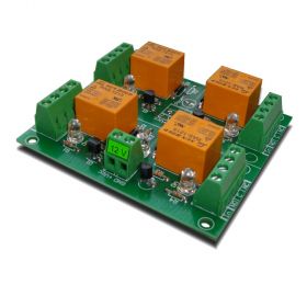 4 Channel relay board for your Arduino or Raspberry PI - 12V