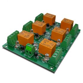 6 Channel relay board for your Arduino or Raspberry PI - 12V