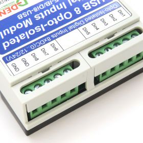 USB 8 Opto-Isolated Digital Inputs Module