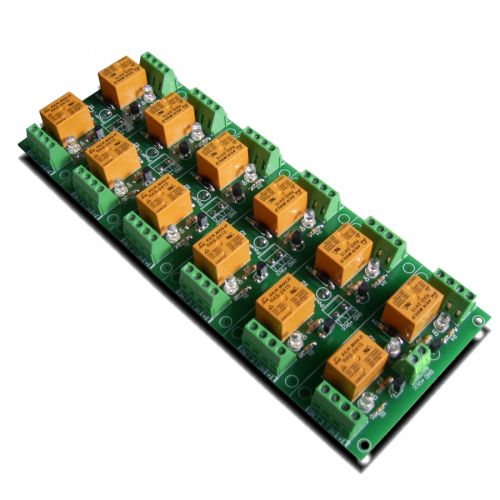 12 Channel relay board for your Arduino or Raspberry PI - 24V