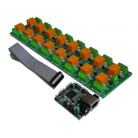 Internet/Ethernet 16 Channel Relay Board - IP, SNMP, Web, Home Automation