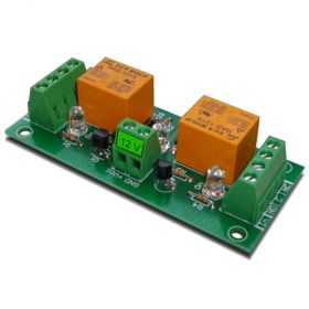 2 Channel relay board for your Arduino or Raspberry PI - 12V