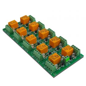 10 Channel relay board for your Arduino or Raspberry PI - 5V